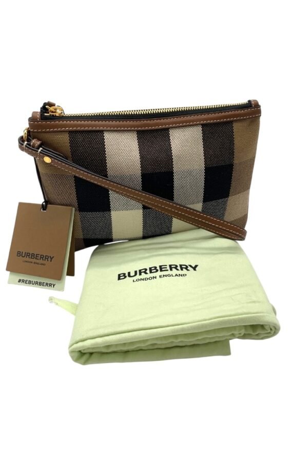 BURBERRY - POCHETTE PEYTON HOUSE CHECK - Image 6